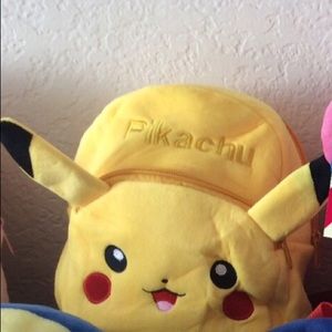 Pikachu Cartoon cute backpack 🎒